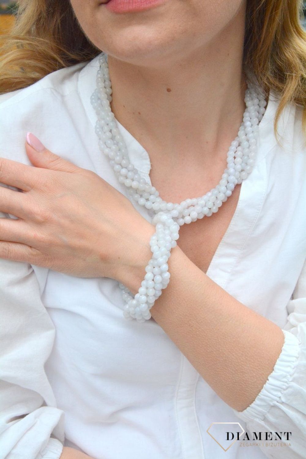 Bransoletka damska kamienie naturalne Jadeit DIA-BRA-JADEIT5-STAL (2).jpg