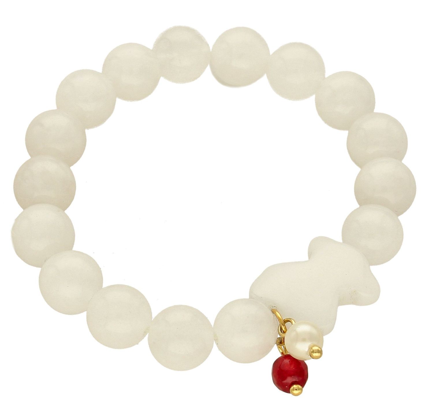 Bransoletka damska koraliki z perełkami DIA-BRA-KAMIENIE-NATURALNE-MIS-3. Bransoletka damska z koralików. Bransoletka damska z perełkami. Bransoletka damska z misiem (2).jpg