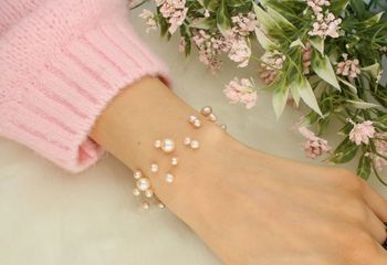 Bransoletka z łososiowych pereł 4–7 mm na 5 żyłkach – srebro 925  Elegancja i styl (3).jpg