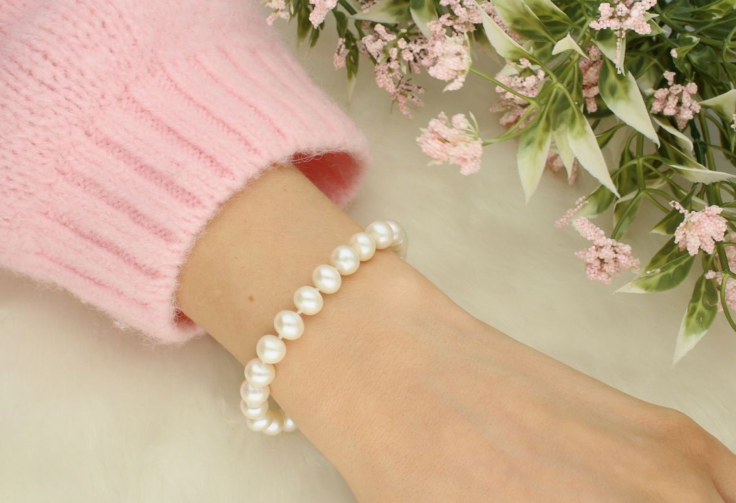 Bransoletka z białych pereł 8 mm – elegancja i srebro 925, DIA-BRA-PERŁY-NATURALNE-14-925 (1).jpg