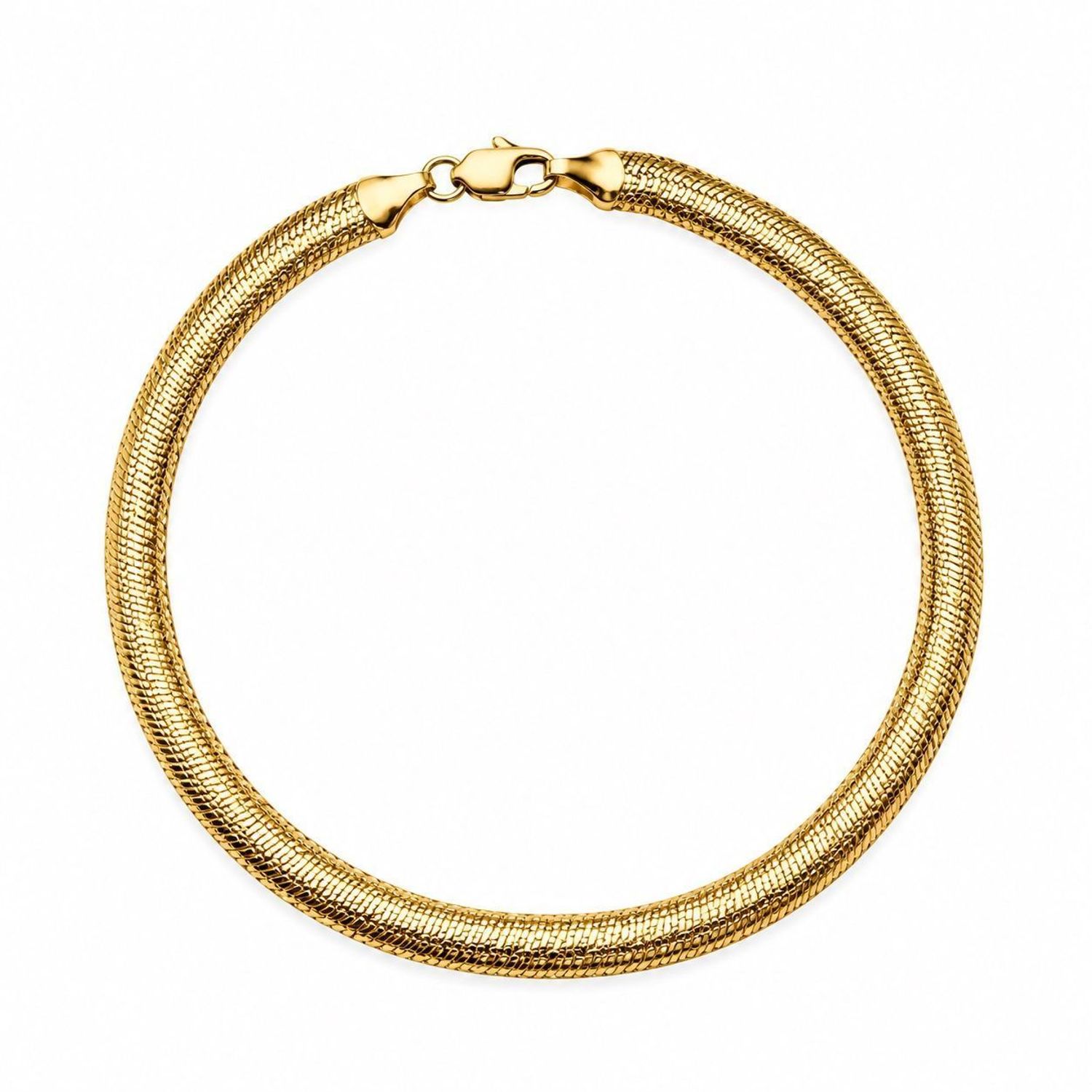 Złota Bransoletka 585 Damska Taśma 5 mm – 19 cm, 6,24 g Au.jpg