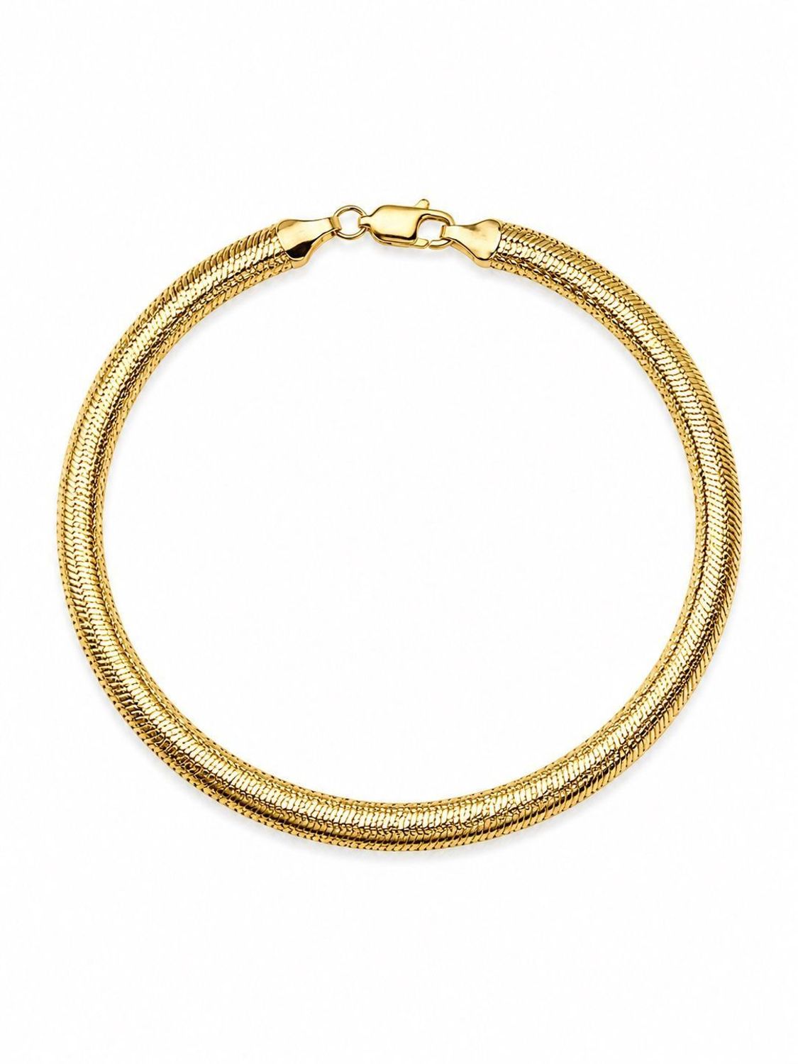Złota Bransoletka 585 Damska Taśma 5 mm – 19 cm, 6,24 g Au.jpg