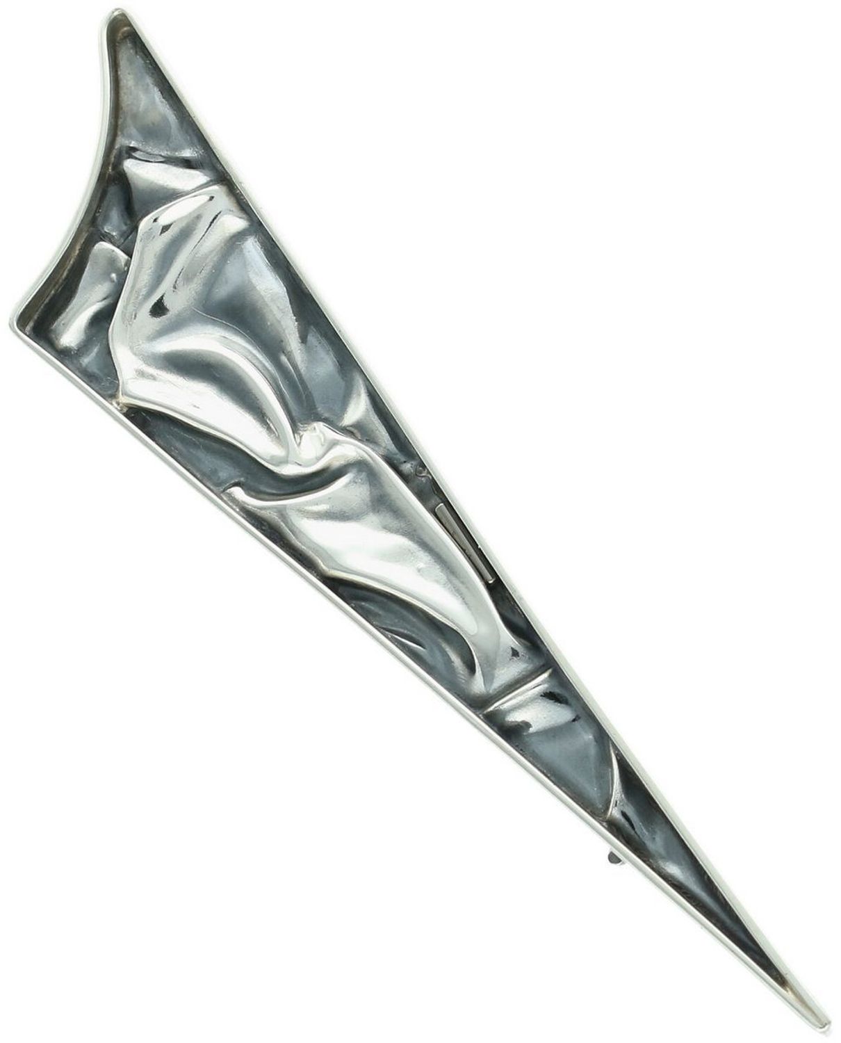 Damska srebrna broszka z nieregularnym wzorem 925 DIA-BRO-13803-925 Ag 925.jpg