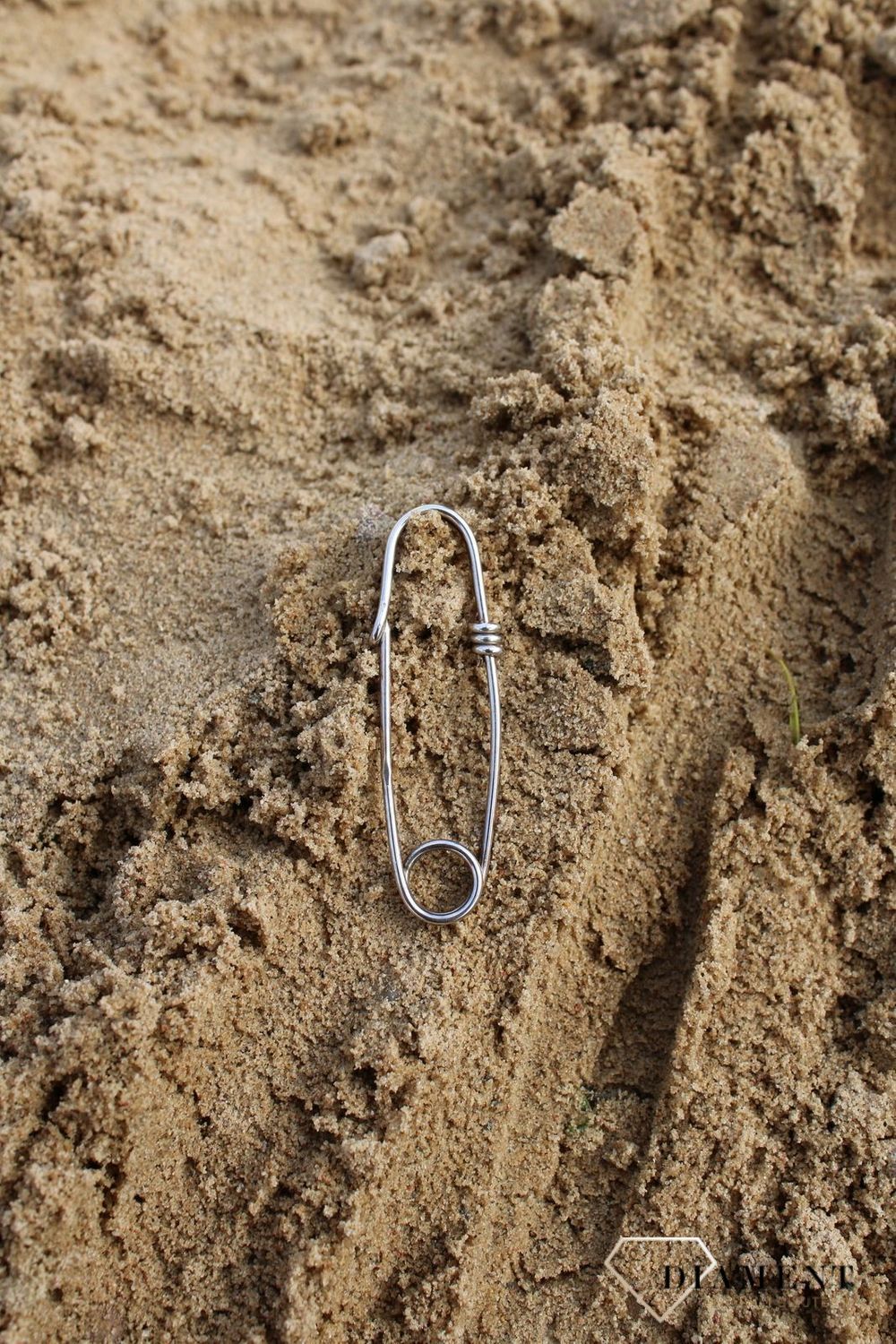 Srebrna broszka gładka agrafka DIA-BRO-3363-925.jpg