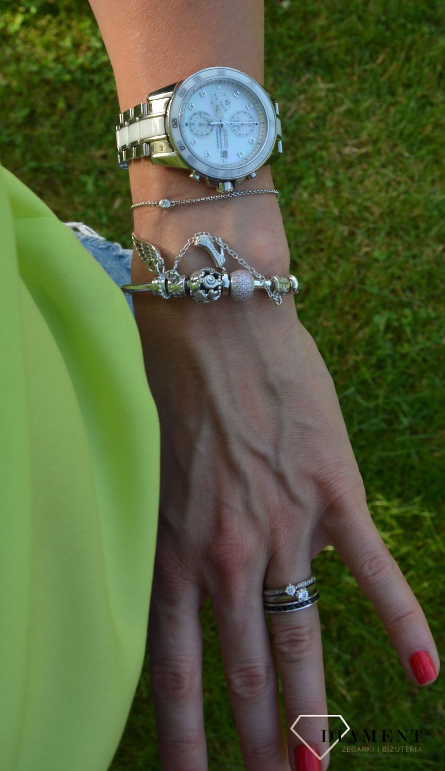 Charms Moments Różowe Bijące Serce.jpg