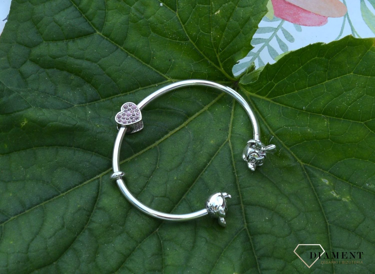 Charms Moments Różowe Bijące Serce.jpg