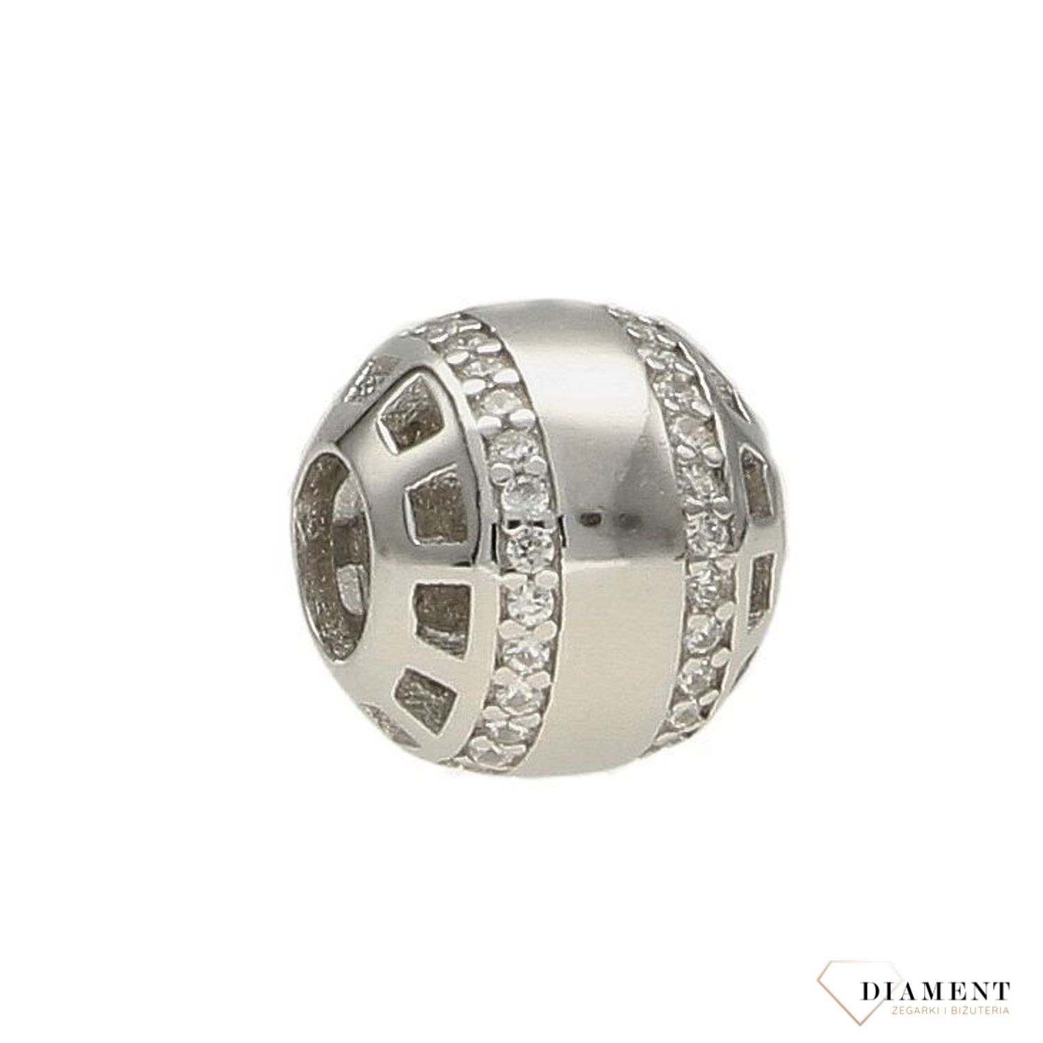 Charms do bransoletki cyrkonia 'droga do nieba'.jpg