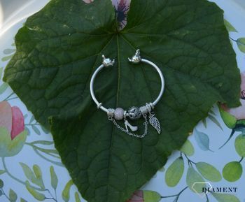 Charms Moments Skrzydło Serce ✓ Bransoletki typu Pandora. ✓ Charms do pandora ✓ Charmsy srebrne (2).JPG
