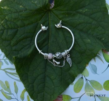 Charms Moments Skrzydło Serce ✓ Bransoletki typu Pandora. ✓ Charms do pandora ✓ Charmsy srebrne (7).JPG