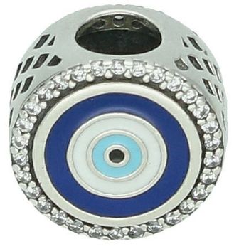Charms srebrny próba 925, typu pandorka oko proroka DIA-CHA-10631-925 Ten niezwykły charms to połączenie stylu i symboliki – wykonany ze srebra próby 925, przedstawia Oko Proroka1.jpg