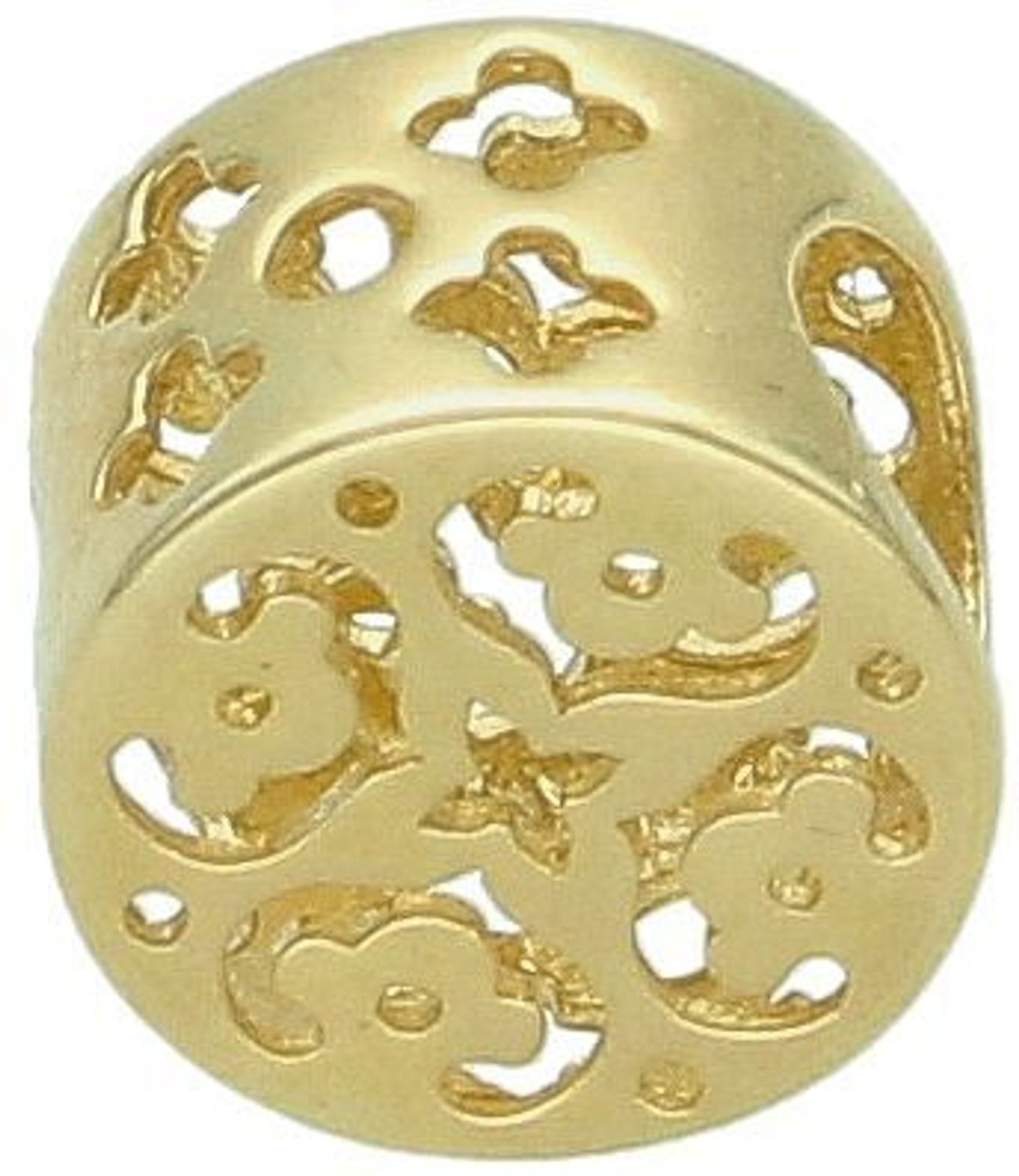 Złoty charms do bransoletki typu Pandora ażurowy pr 585, DIA-CHA-11025-585 Złoty charms do bransoletki typu Pandora kuleczka ażurowa. Modny charms do bransoletki. Ponadczasowa biżuteria w formie charmsów 1.jpg