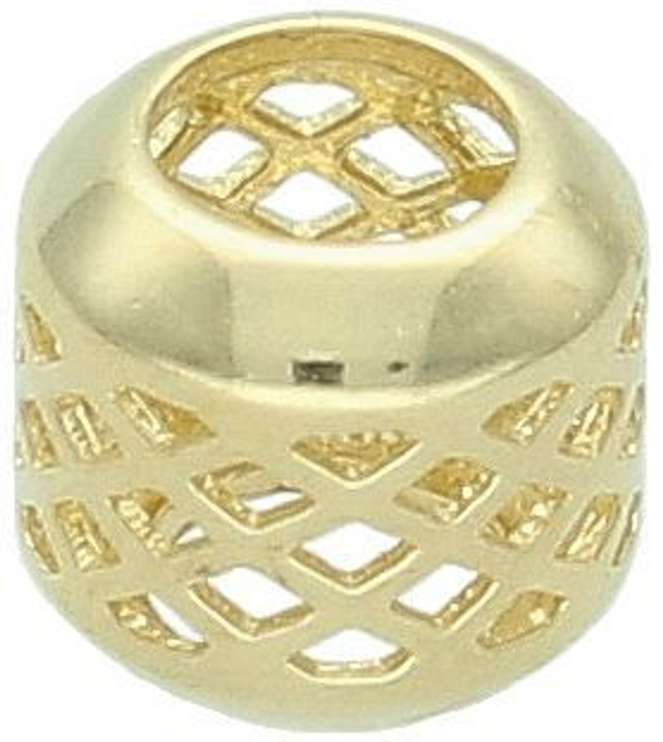 Charms złoty typu Pandora próba 585 ażurowy, DIA-CHA-12939-585 Charms złoty typu Pandora próba 585 to wyjątkowy element biżuterii, który idealnie pasuje do bransoletek lub naszyjników tego typu..jpg