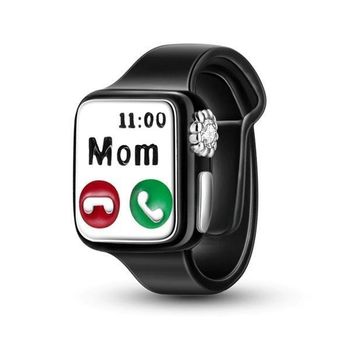 Charms srebrny próby 925 w kształcie smartwatcha. Stylowy dodatek do bransoletek modułowych, idealny prezent dla miłośników nowoczesnej technologii.1.jpg