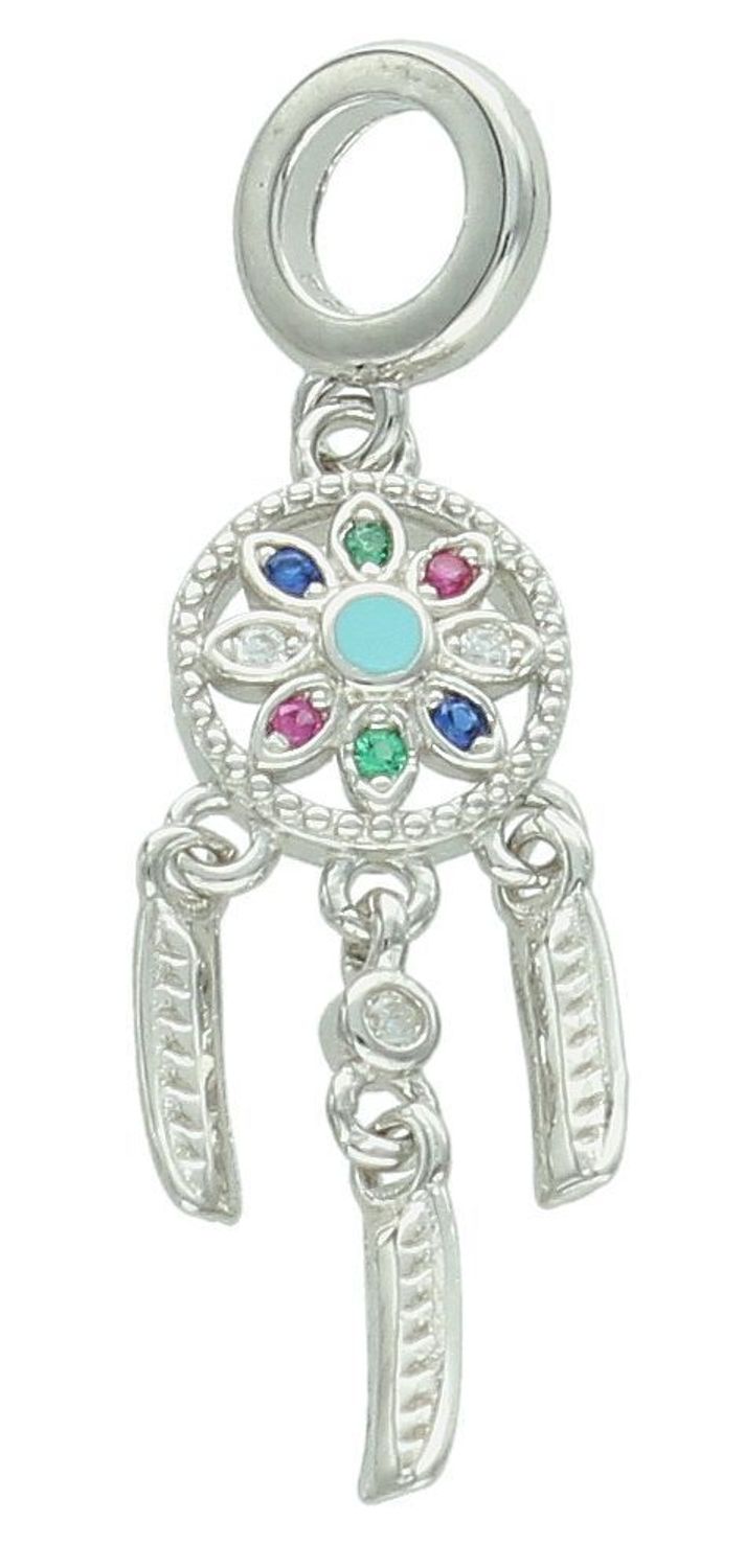 Charms wiszący srebro próba 925, łapacz snów DIA-CHA-220222CHR-925 Ponadczasowa biżuteria w formie charmsów do bransoletki, pozwalająca każdej kobiecie skomponować bransoletkę wedle własnych upodobań1.jpg