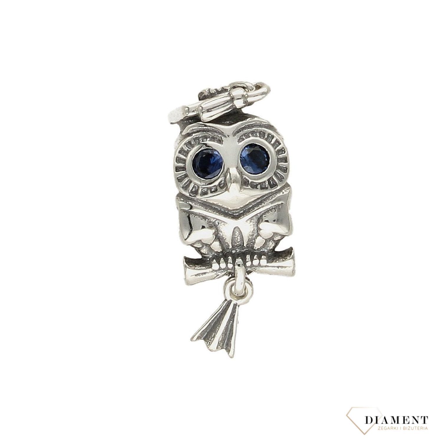 Charms Moments Sowa niebieska cyrkonia DIA-CHA-3741-925.jpg