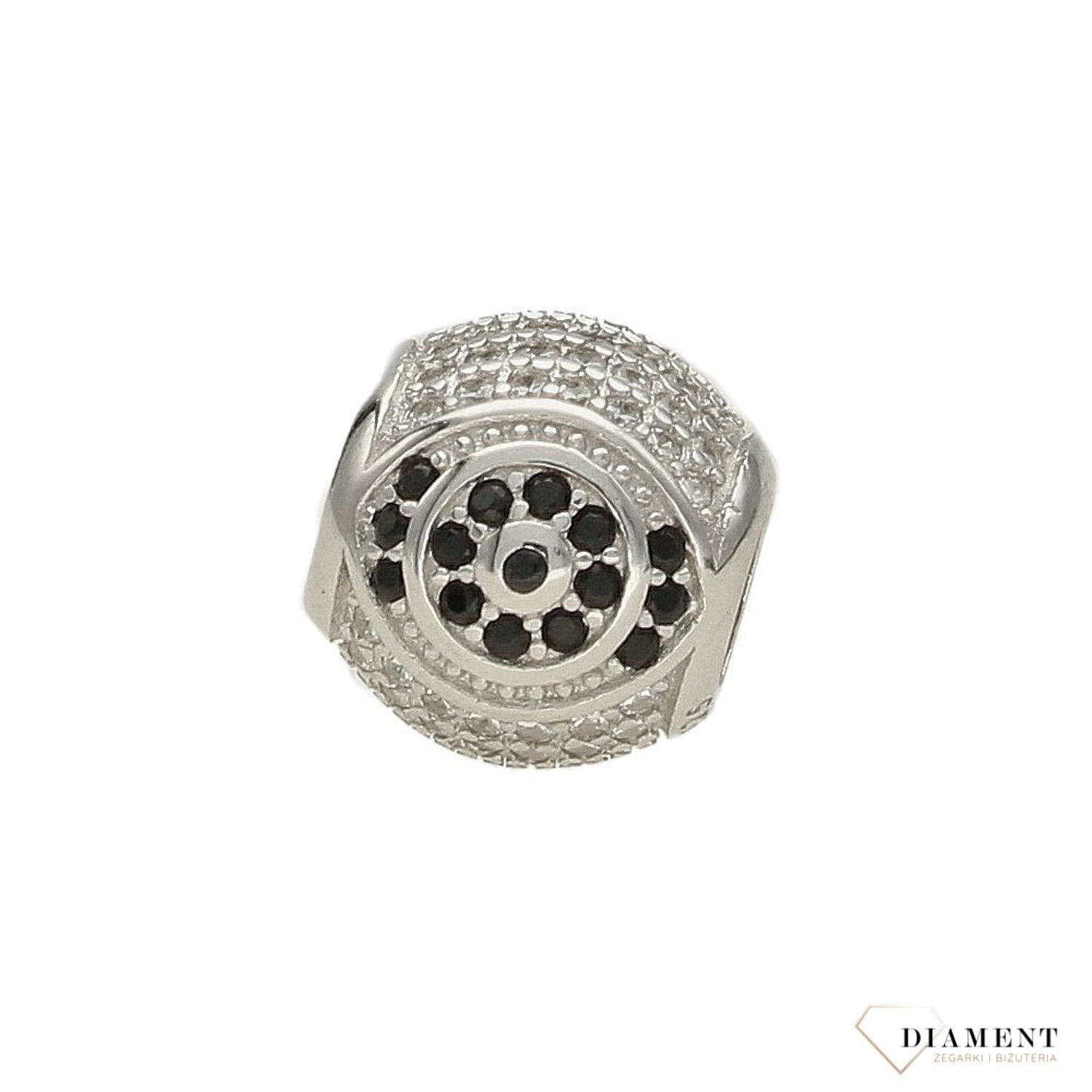 Charms Pave okrągły Biała cyrkonia DIA-CHA-3781-925.jpg