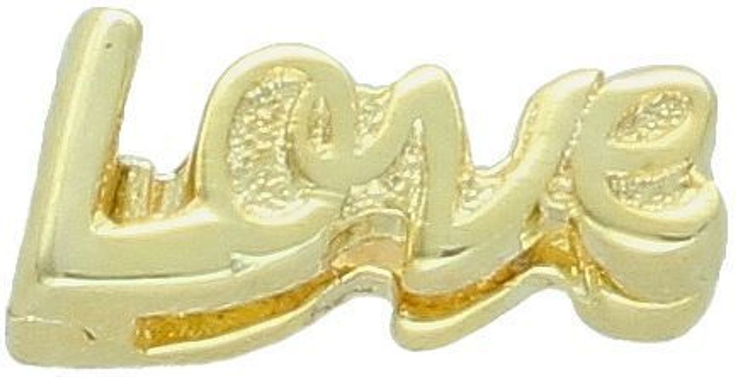 Charms srebrny pozłacany napis LOVE próba 925, DIA-CHA-5565-925 Poczuj się jak prawdziwa królowa dzięki wyjątkowemu charmsowi w kształcie korony z błyszczącymi cyrkoniami,1.jpg