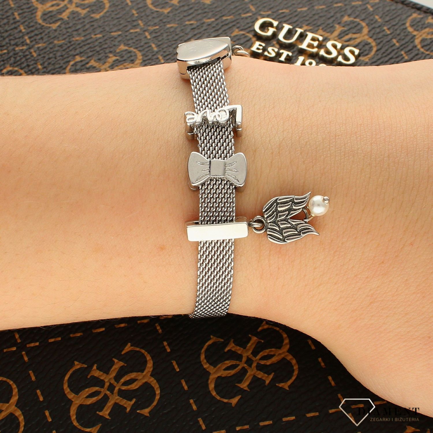 Charms klips wiszące Skrzydła z perełką DIA-CHA-5575-925.jpg