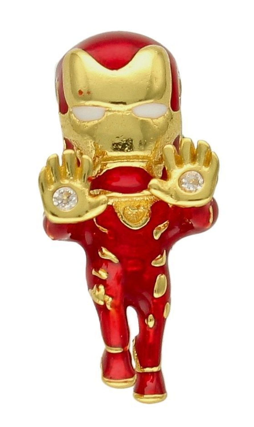 Srebrny charms 925 Iron Man DIA-CHA-9486-925. Srebrny charms w czerwonej kolorystyce z motywem Iron Mana z bajki Disneya. Zawieszka wy (1).jpg