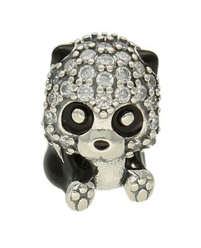 Charms Moments srebrny 925 panda ozdobiona cyrkoniami DIA-CHA-9525-925. Charms srebrny do bransoletki. Idealny charms do bransoletki t (1).jpg