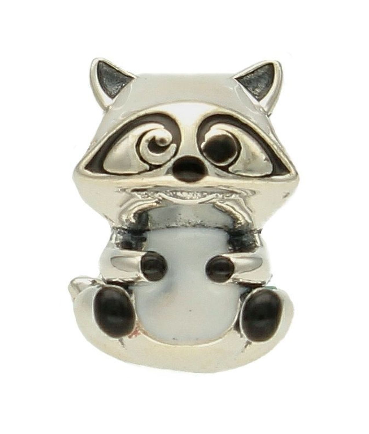 Srebrny charms 925 Szop Rocket z filmu Strażnicy Galaktyki DIA-CHA-9530-925. Charms z motywem Szopa Rocket z filmu Strażnicy Galaktyki (1).jpg