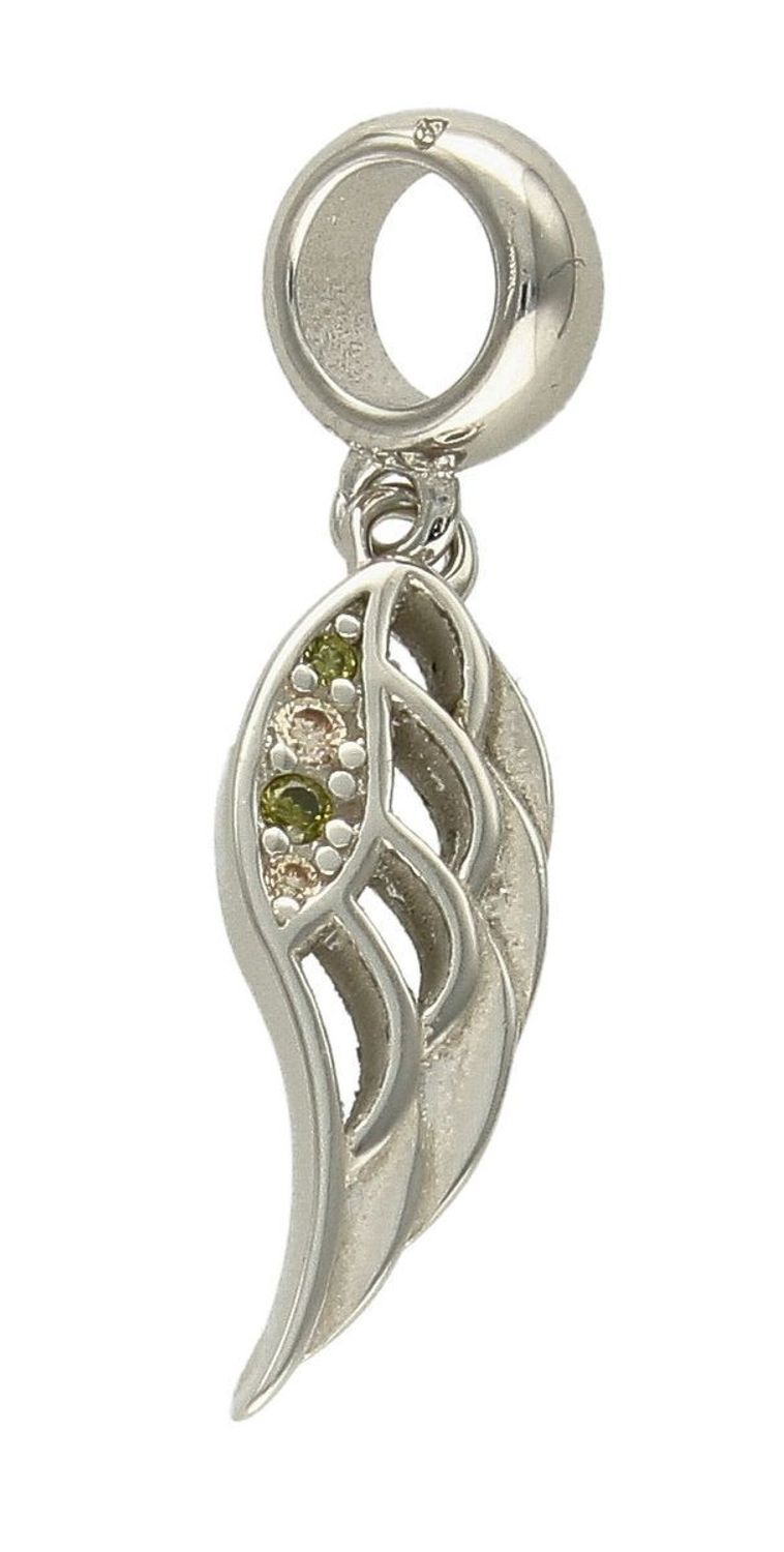 Charms Moments srebrny 925 wiszące skrzydełko DIA-CHA-9555-925.  Charms idealny do bransoletki modułowej. Charms do bransoletki typu P (1).jpg