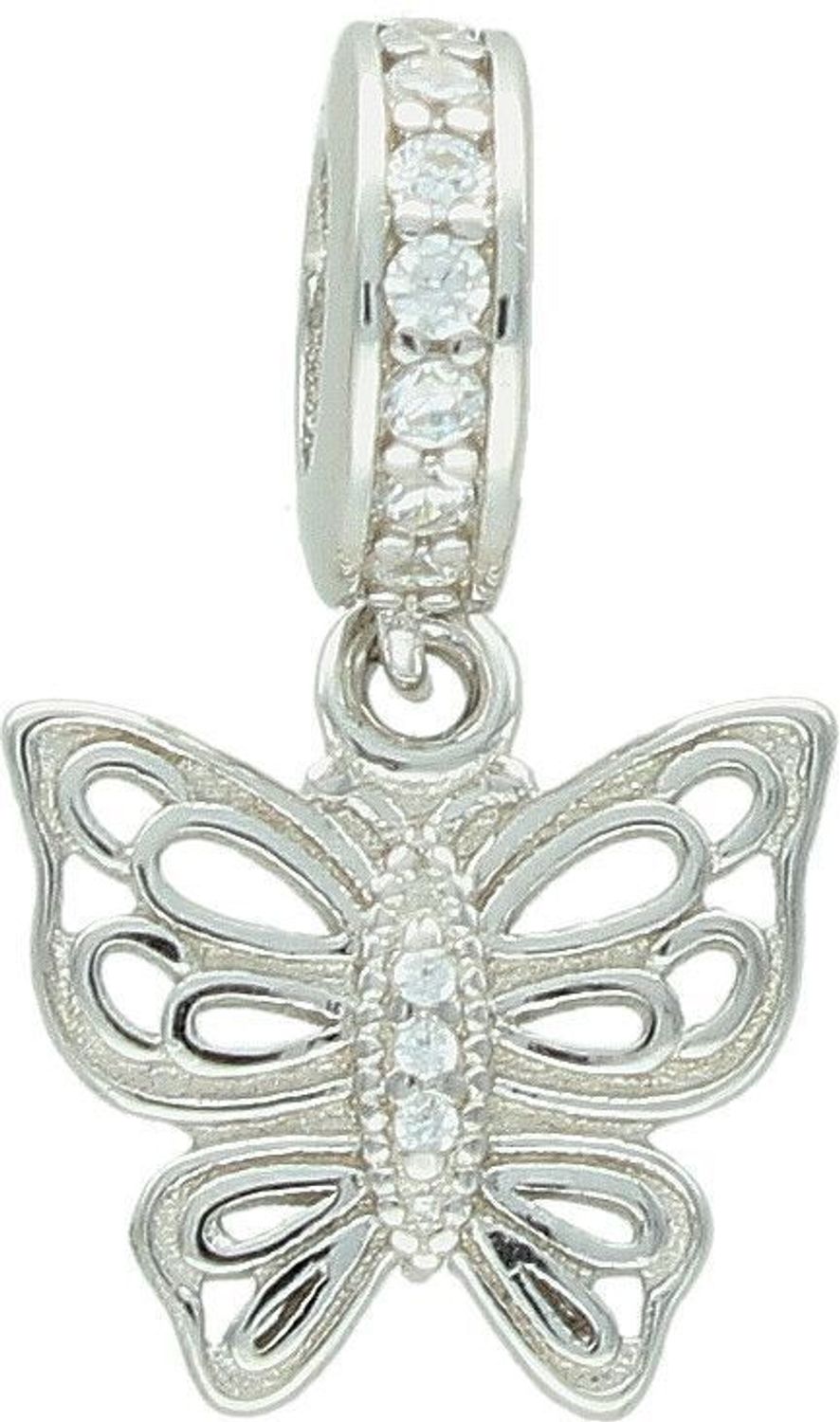 Charms Moments srebrny 925 Motyl DIA-CHA-CH330921-925. rebrna zawieszka damska. Zawieszka do bransoletki. Srebrna zawieszka charms. Charms do bransoletki modułowej. Charms do bransoletki typu Pandora. Charms na prezent..jpg