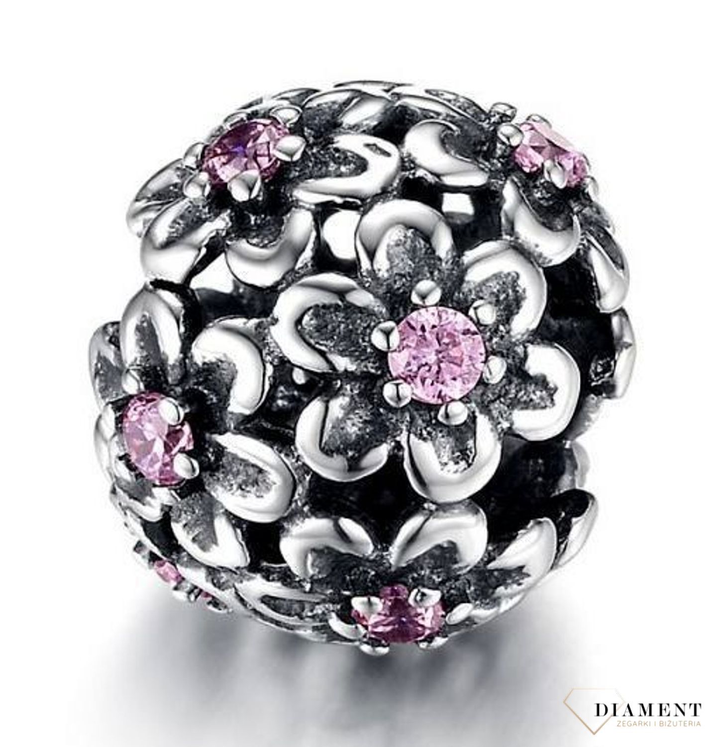 Charms Moments 'Ozdobne kwiatki' DIA-CHA-GS066R-925.jpg