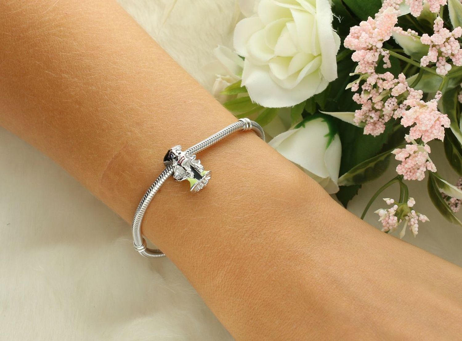 Charms Srebrny Ag 925 – Cruella de Mon z Emalią  Zawieszka Disney Villain IM0130525CH.jpg