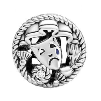 Charms Moments srebrny 925 okrągły z maską teatralną DIA-CHA-IM0340623CH-925 (1).jpg