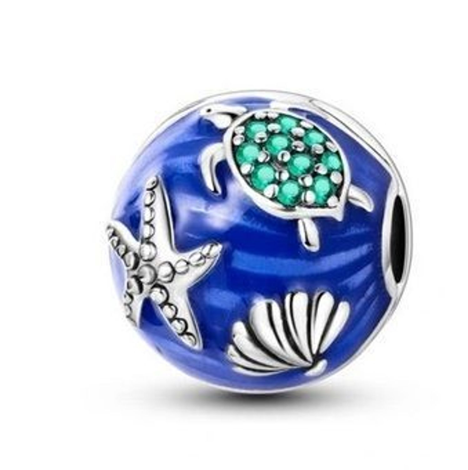 Charms Moments srebrny 925 kula ocean DIA-CHA-IM0630424CH-925. Srebrny charms do bransoletki modułowej. Charms srebrny ocean. Srebrny charms do bransoletki typu Pandora. Zawieszka do bransoletki. Srebrny charms na prezent..jpg