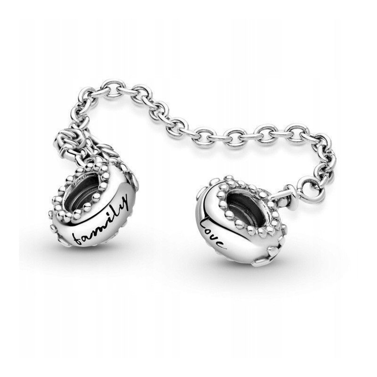 Łańcuszek zabezpieczający z charmsem drzewko szczęścia w sercu DIA-CHA-IM0690623CH-925. Łańcuszek do bransoletki typu Pandora. Łańcuszek zabezpieczający charmsy. Łańcuszek do bransoletki modułowej. Zabezpieczający łańcuszek do charmsów.jpg