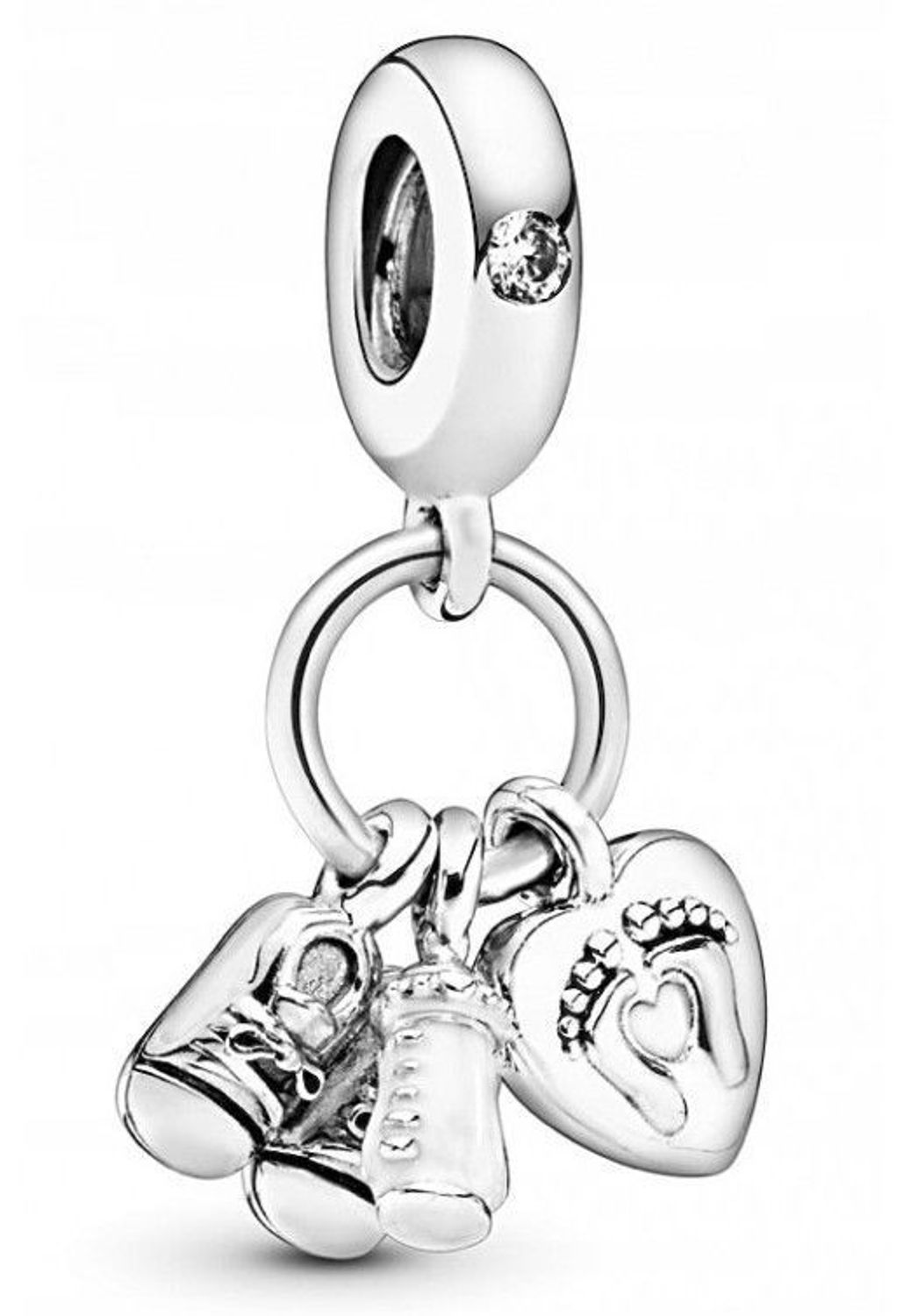 Charms Moments srebrny 925 butelka bucik serduszko DIA-CHA-IM0910623CH-925. Charms do bransoletki. Srebrny charms do bransoletki typu Pandora. Charms do bransoletki modułowej. Charms srebrny na prezent..jpg