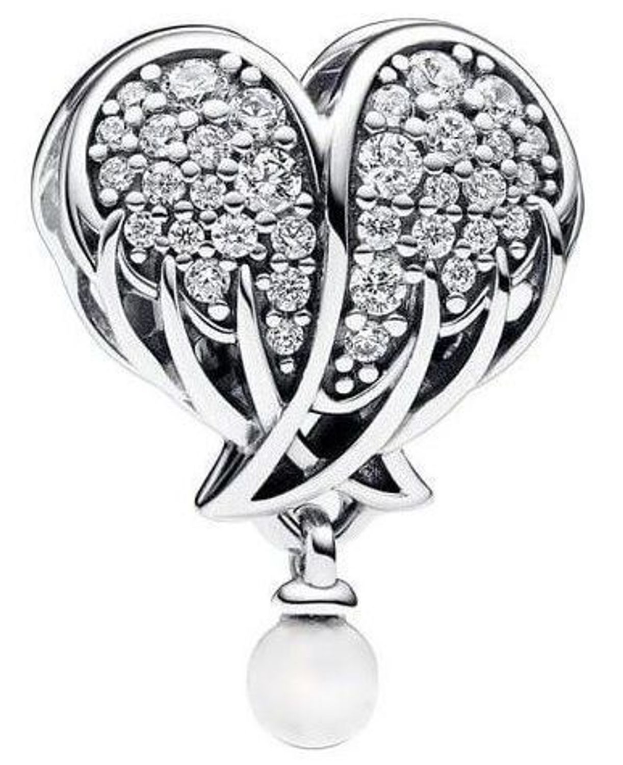 Charms Moments srebrny 925 serce z cyrkonią i perłą DIA-CHA-IM2070224CH-925 Ponadczasowa biżuteria w formie charmsów do bransoletki, pozwalająca każdej kobiecie skomponować bransoletkę wedle własnych upodobań1.jpg