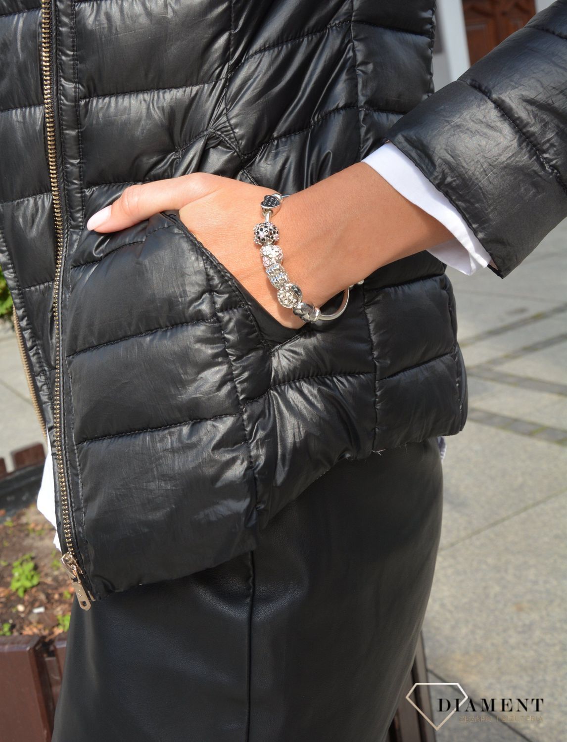 Charms Moments 'Złote serce' DIA-CHA-PAS034RH-925.jpg