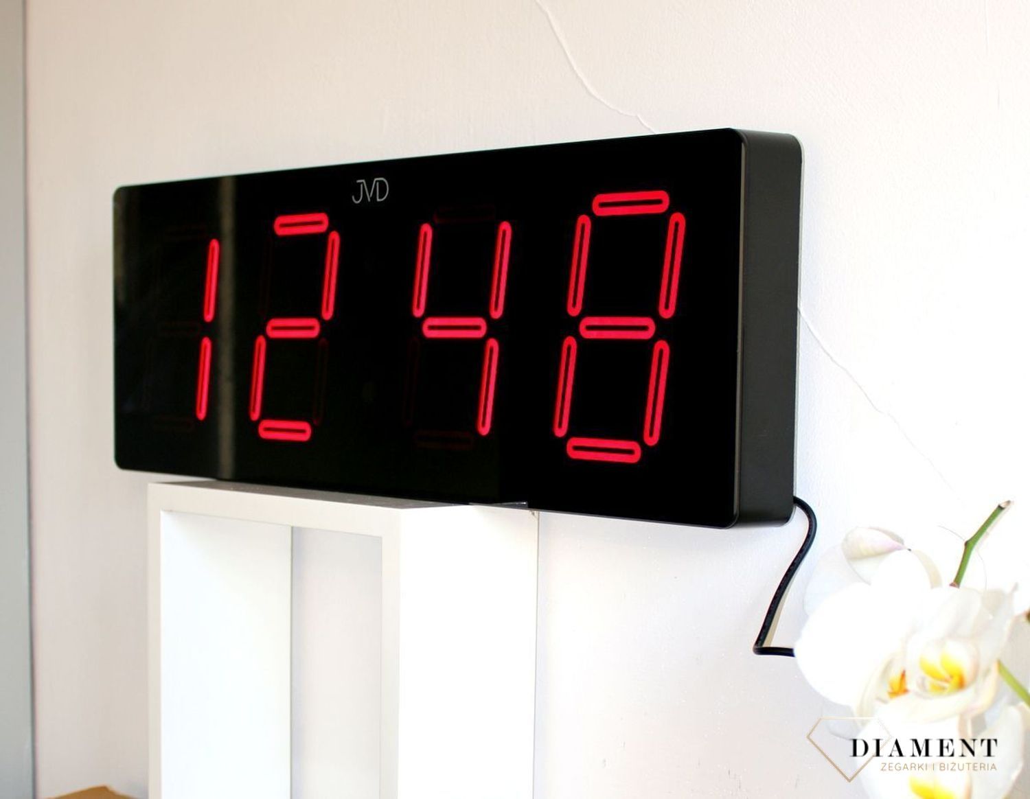 Zegar cyfrowy JVD z zielonym wyświetlaczem LED DH1.1.jpg