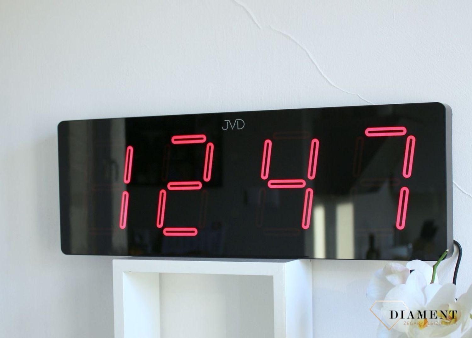 Zegar cyfrowy JVD z zielonym wyświetlaczem LED DH1.1.jpg