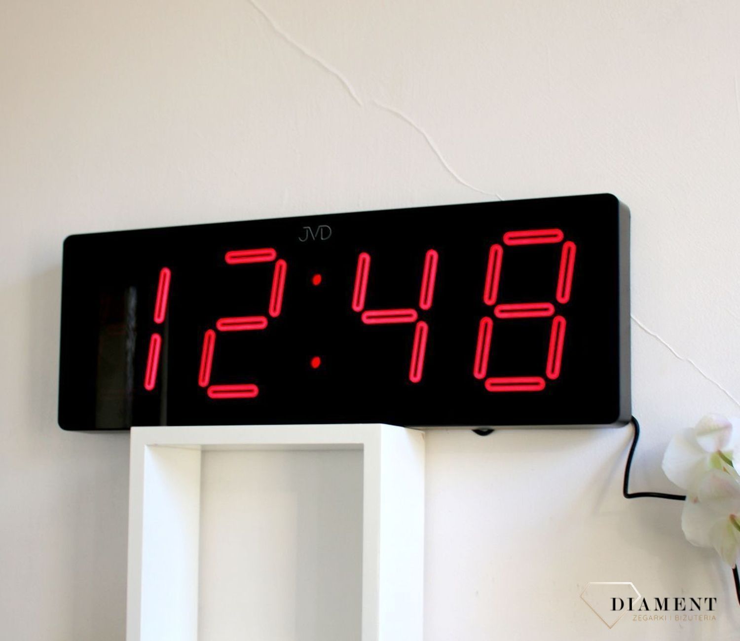 Zegar cyfrowy JVD z zielonym wyświetlaczem LED DH1.1.jpg