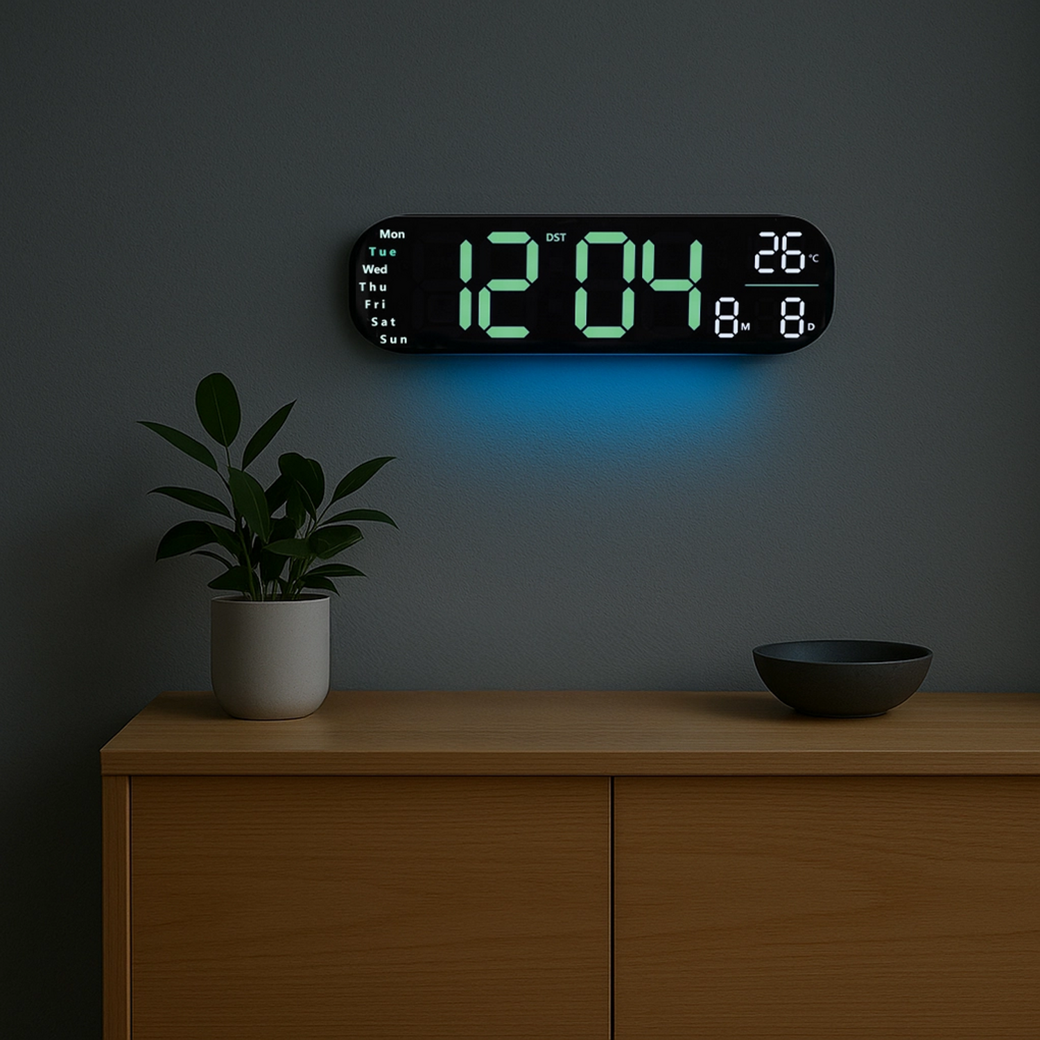 Duży zegar cyfrowy z termometrem JVD DH5502.3 35x10 cm – zielony wyświetlacz (1).png