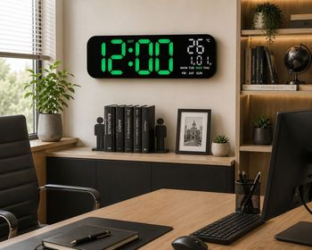 Duży zegar cyfrowy JVD DH9016.2 46 cm – zielony wyświetlacz LED, termometr.jpg