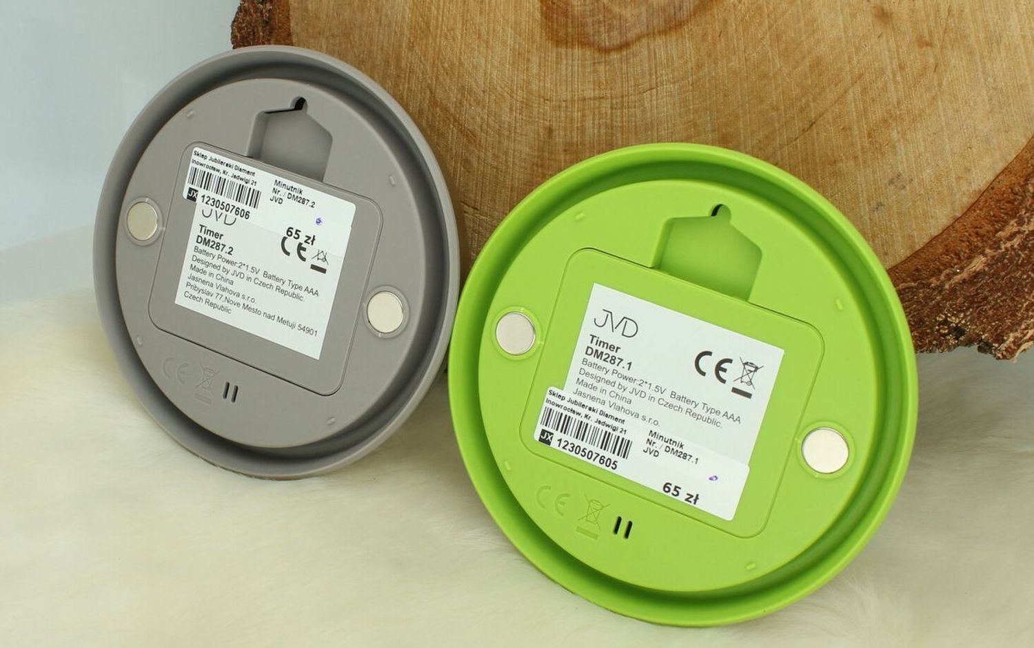 Minutnik cyfrowy JVD DM287.1 – alarm, timer, magnetyczny, zielony (2).jpg