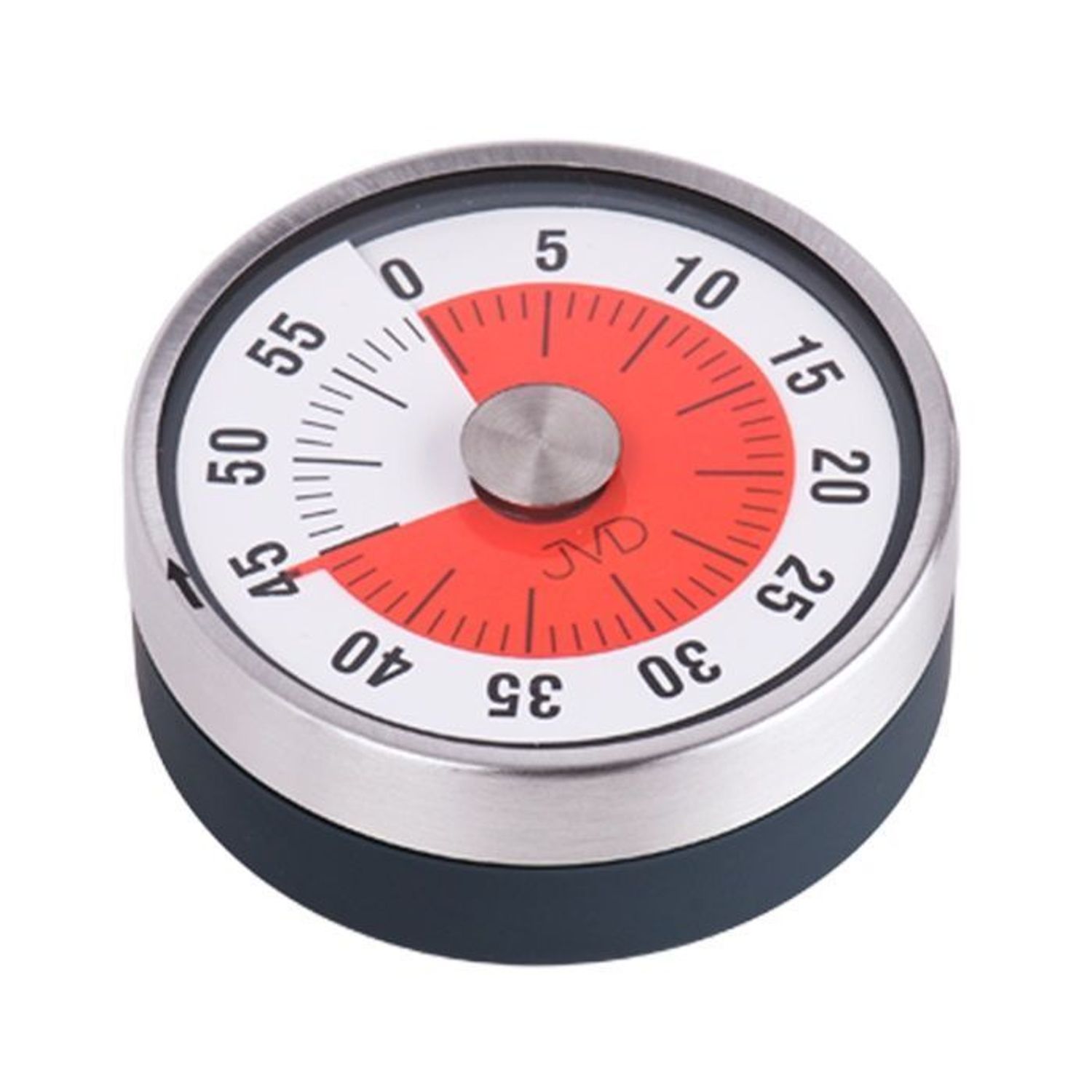 Minutnik mechaniczny kuchenny JVD z magnesem Czarny DM77.3.jpg