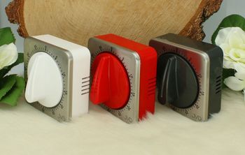 Minutnik mechaniczny JVD DM79 – metalowy, kwadratowy, kuchenny timer, design.jpg