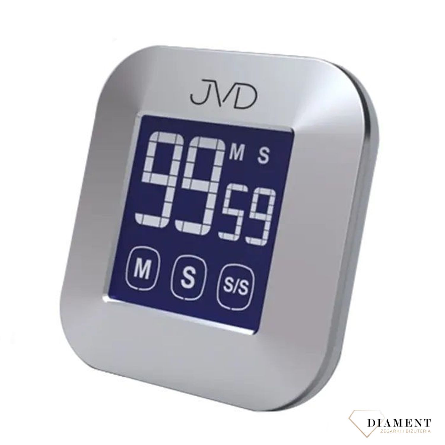 Minutnik cyfrowy na baterie JVD DM9015.1 srebrny.jpg