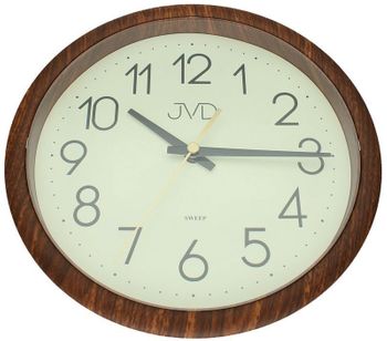 Zegar ścienny JVD H608.3 z cichym mechanizmem - imitacja drewna.jpg
