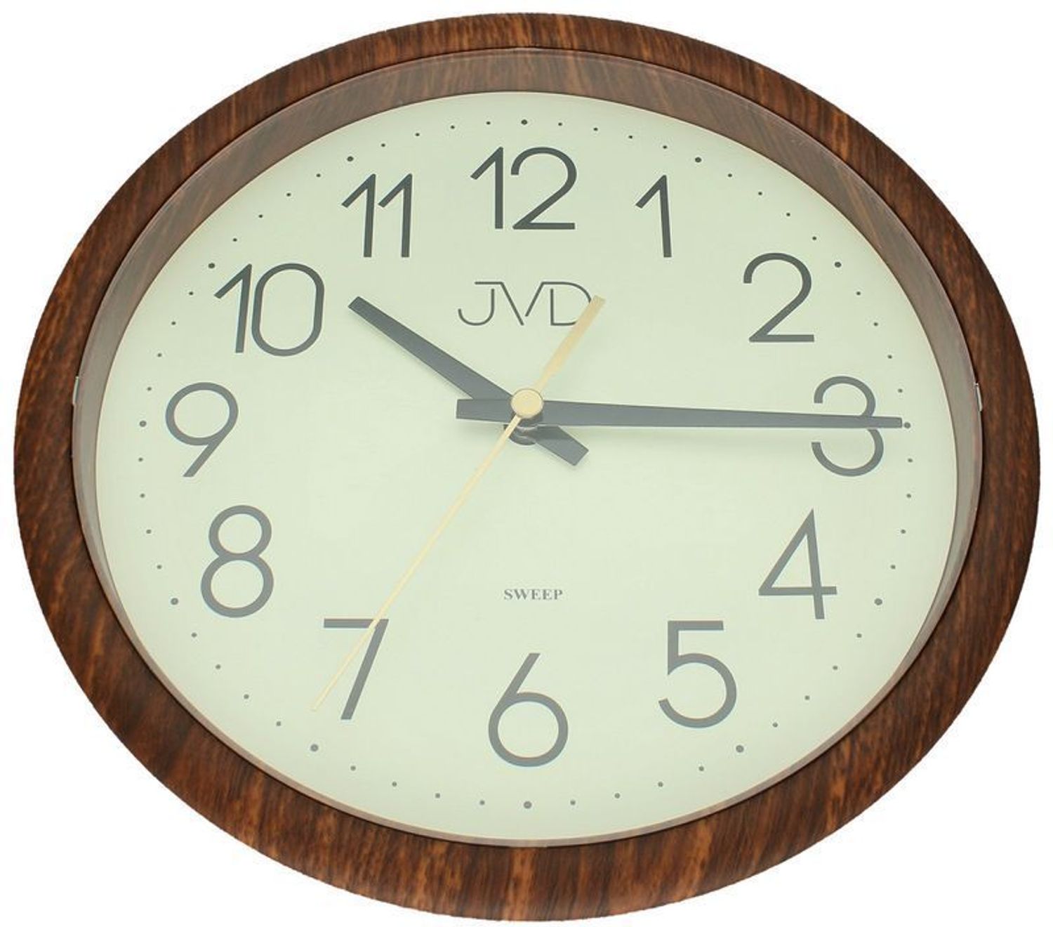 Zegar ścienny JVD H608.3 z cichym mechanizmem - imitacja drewna JVD.jpg