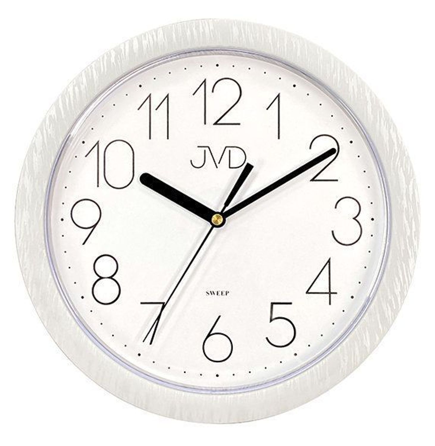 Zegar ścienny biały JVD 25 cm H612.21.jpg
