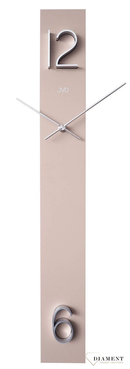 Zegar ścienny 3D JVD HC26.2 wyposażony jest w kwarcowy mechanizm, zasilany za pomocą baterii. Posiada bardzo wysoką dokładność mierzenia czasu +-.jpg