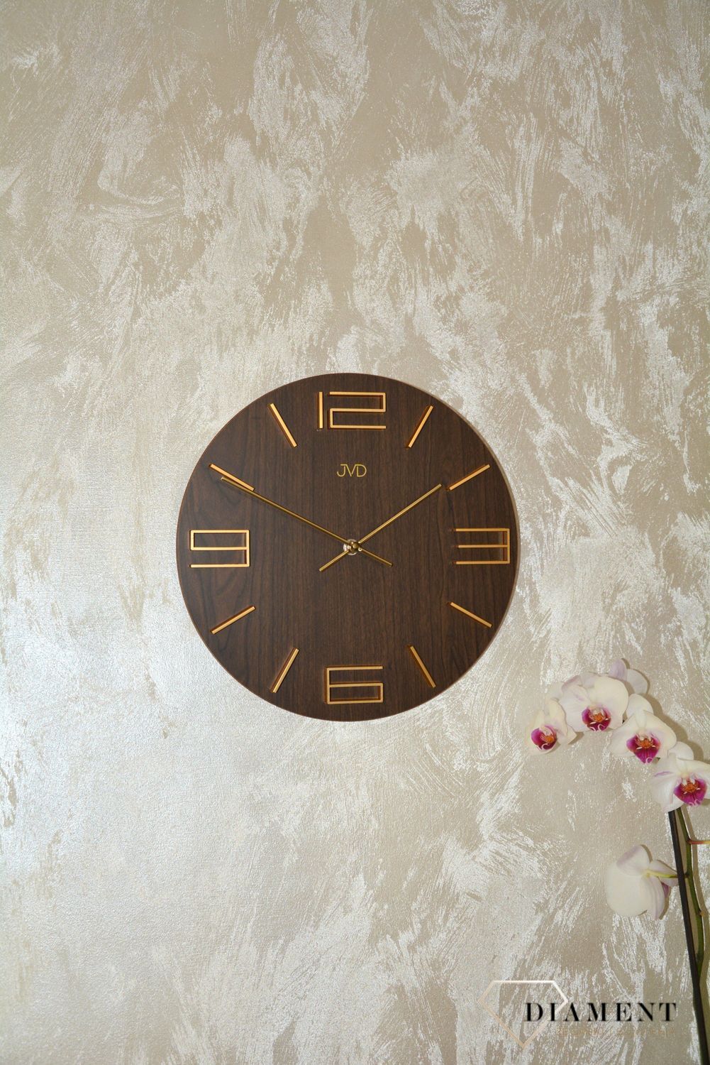 Zegar ścienny nowoczesny JVD HC32.4 brązowy ✓ZEGAR ŚCIENNY ✓ Nowoczesny zegar ✓Zegar na ścianę ✓ Zegary i budziki w sklepie✓ Autoryzowany sklep✓ Kurier Gratis 24h✓ Gwarancja najniższej ceny✓ Grawer 0zł✓Zwrot 30 dni✓Negocjacj.jpg