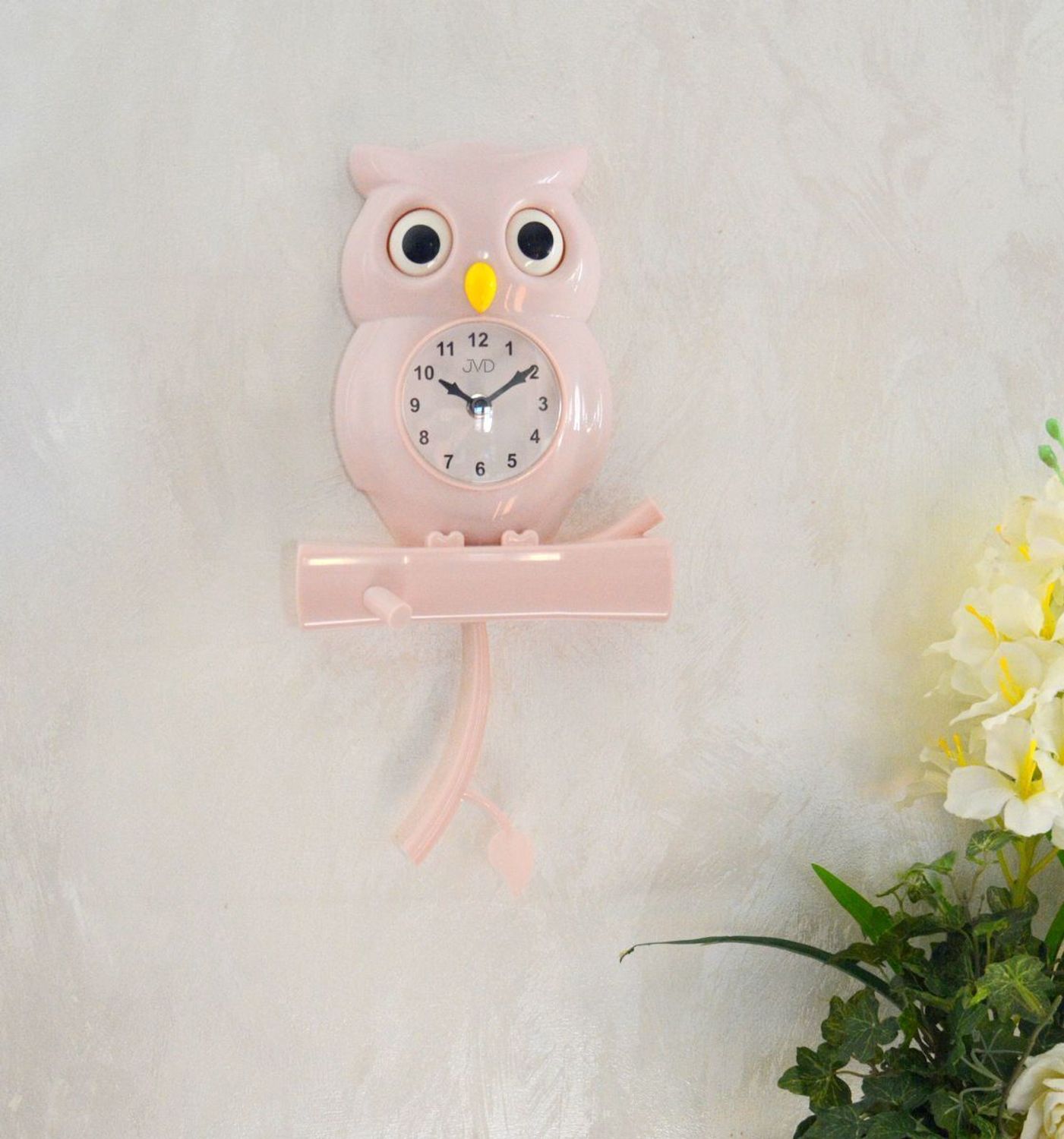 Zegar ścienny dziecięcy JVD sowa z wahadłem HE21.1.jpg
